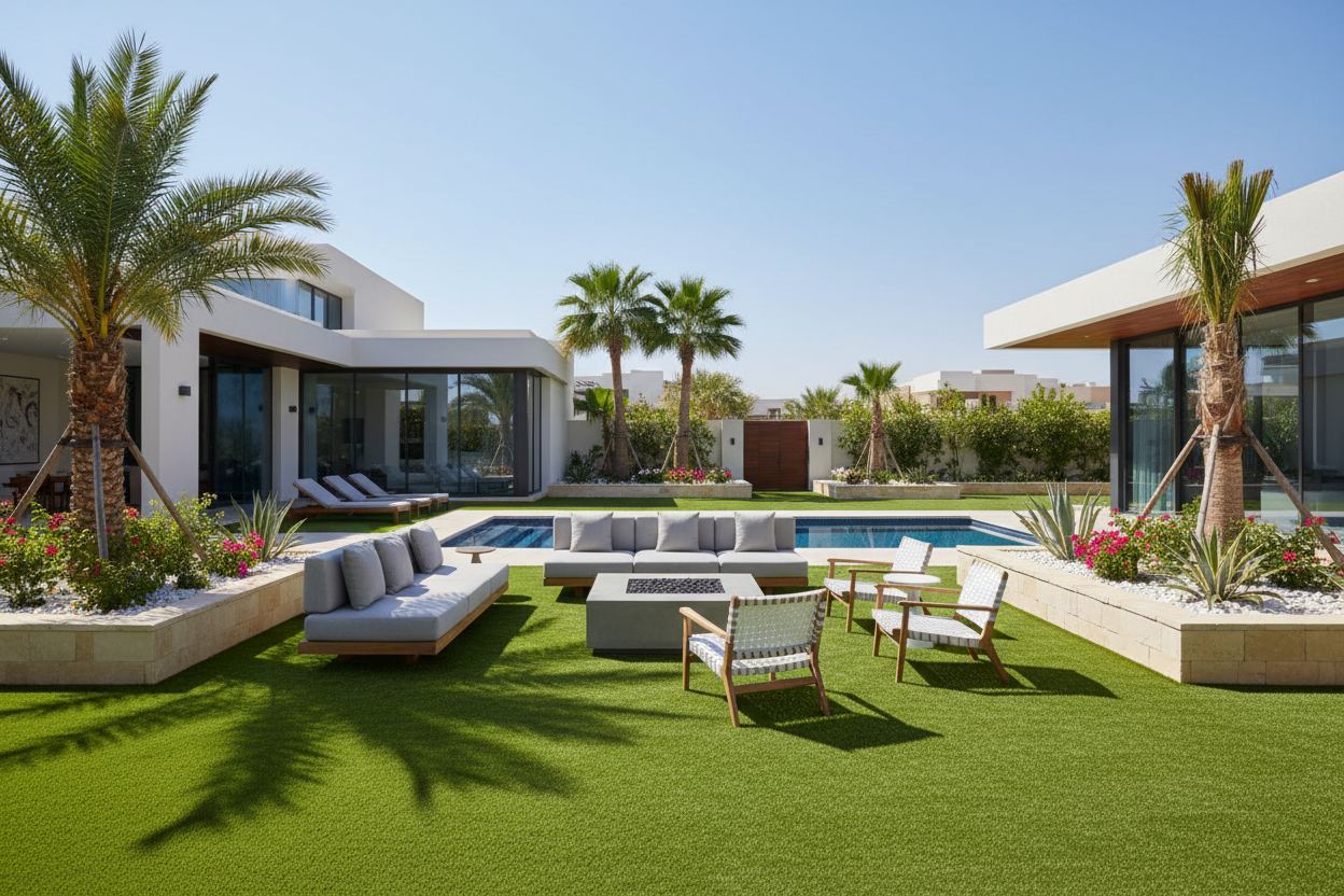 Setting Up Artificial Grass in UAE: A Step-by-Step Guide