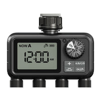 Egardenkart, Water Timer for Garden - Multifunctional, Garden Irrigation Timer for Automatic Irrigation System | Automatic Watering Timer with Intelligent Technology | Garden Water Timer 4 Outlet