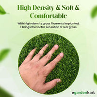 Egardenkart, Artificial Grass Carpet - Green, 36mm | Fake Grass for Balcony Decor, Turf, Yard