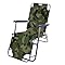 Egardenkart Reclinable Camping Chair, Folding Camping Chairs for Adults with Armrests, Lightweight Portable for Beach, Perfect for Caravan trips, BBQs, Garden, Picnic