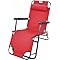 Egardenkart Reclinable Camping Chair, Folding Camping Chairs for Adults with Armrests, Lightweight Portable for Beach, Perfect for Caravan trips, BBQs, Garden, Picnic