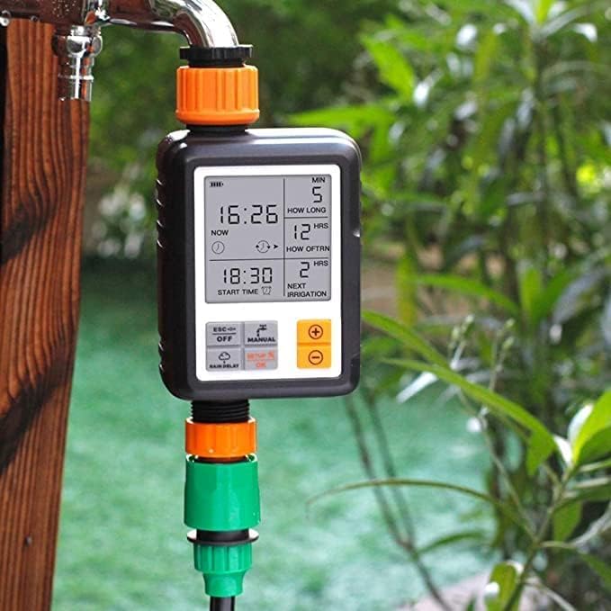 Egardenkart Garden Water Timer Smart Automatic Irrigation Orange Model
