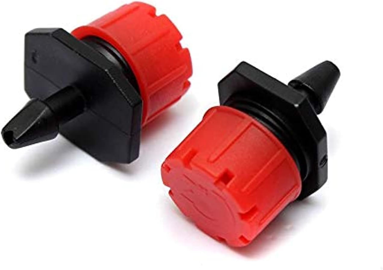 Garden Irrigation Misting Micro Flow Dripper Drip Head Hose Drip 8 Hole - 100 Nos - Made in Greece