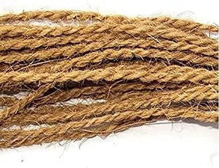 Egardenkart® Natural Jute Rope Coir Rope 8-10mm