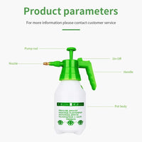 Egardenkart Handheld Pressure Sprayer 0.5 Gallon (1L) Capacity Adjustable Nozzle | Safety Valve