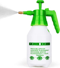 Egardenkart Handheld Pressure Sprayer 0.5 Gallon (1L) Capacity Adjustable Nozzle | Safety Valve