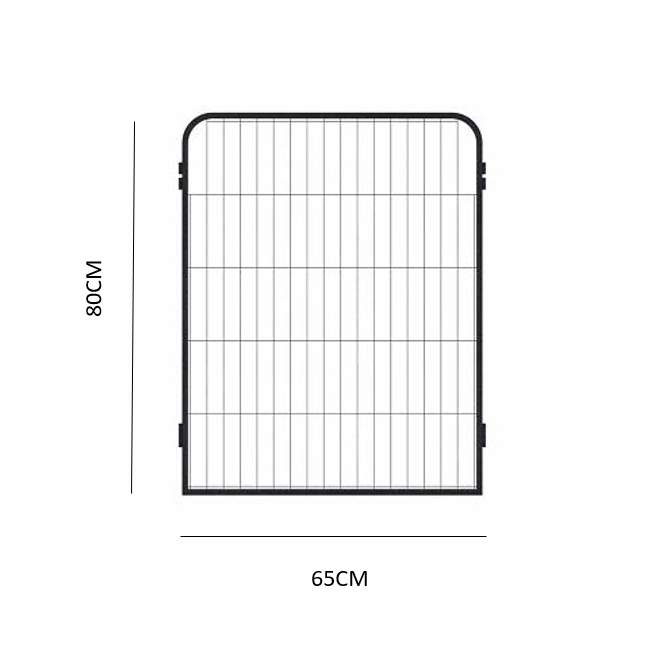Egardenkart Heavy Duty Extra Wide Dog Playpen, Outdoor Pet Fence for Medium/Small Animals Foldable Puppy