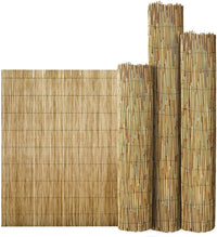 Egardenkart Bamboo Reed Privacy Screen for Outdoor Spaces Natural Grass Mat