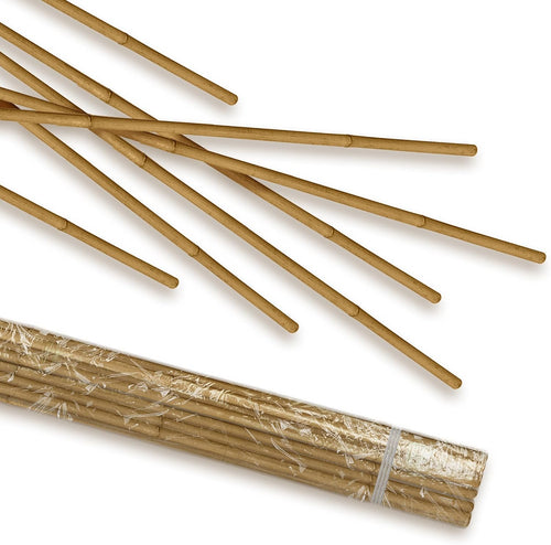 Egardenkart Bamboo Plant Stakes Strong Support for Plants Long-Lasting Garden Use