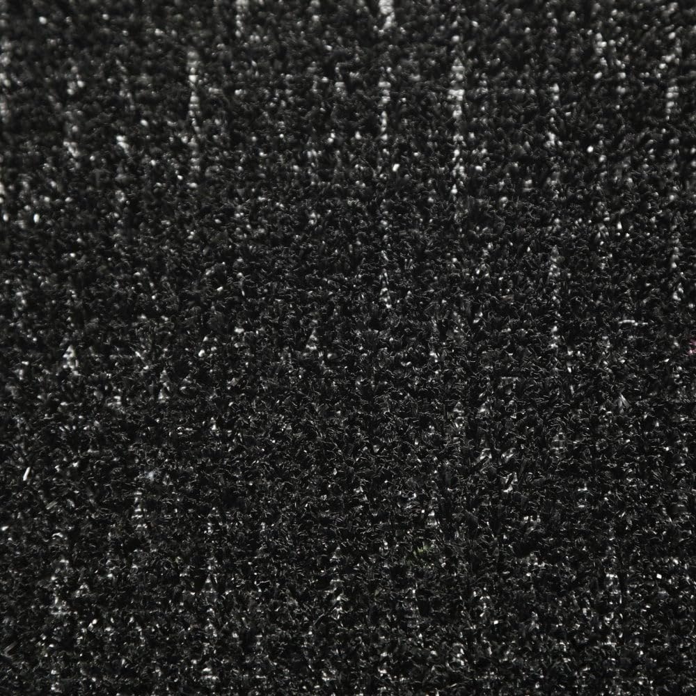 Egardenkart, Artificial Grass Carpet - Black, 10mm | Fake Grass for Balcony Decor, Turf, Yard