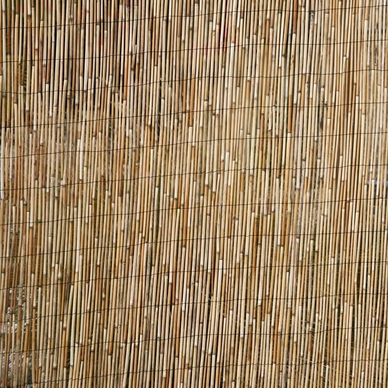 Egardenkart Bamboo Reed Privacy Screen for Outdoor Spaces Natural Grass Mat