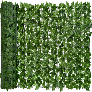 Egardenkart® Artificial Faux Hedge Privacy Fence Wall Screen, Leaf and Vine Decoration for Outdoor Garden Home Decor