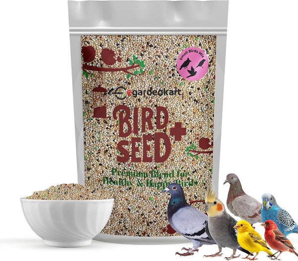 Egardenkart Small Bird Seed Mix For Budgies & Finches Suitable for Wild Birds