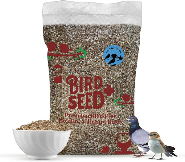 Egardenkart® Wild Bird Food - Economic Bird Seed Mix for All types of Wild Birds | Bird Feed for Dove Pigeon Myna Lark Bulbul Sparrow Hoopoe