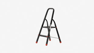 Ahla+® Aluminium Step Ladder for Home - Anti-Slip Foldable Ladder for Home, Kitchen, Garden, Office | Lightweight, Portable Folding Ladder with Grip