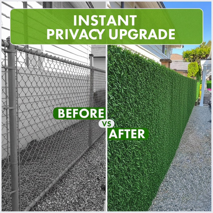Egardenkart, Chain Link Privacy Garden Fence