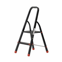 Ahla+® Aluminium Step Ladder for Home - Anti-Slip Foldable Ladder for Home, Kitchen, Garden, Office | Lightweight, Portable Folding Ladder with Grip