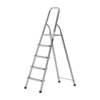 Egardenkart Aluminum Ladder with Anti-Slip Steps and Safety Handrail