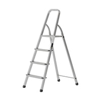 Ahla+® Aluminium Step Ladder for Home - Anti-Slip Foldable Ladder for Home, Kitchen, Garden, Office | Lightweight, Portable Folding Ladder with Grip