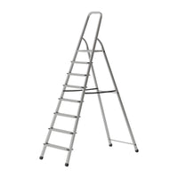 Ahla+® Aluminium Step Ladder for Home - Anti-Slip Foldable Ladder for Home, Kitchen, Garden, Office | Lightweight, Portable Folding Ladder with Grip