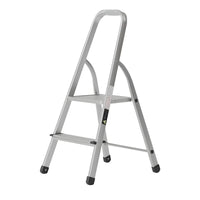 Ahla+® Aluminium Step Ladder for Home - Anti-Slip Foldable Ladder for Home, Kitchen, Garden, Office | Lightweight, Portable Folding Ladder with Grip