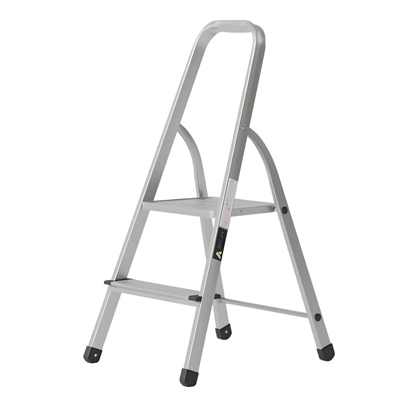 Ahla+® Aluminium Step Ladder for Home - Anti-Slip Foldable Ladder for Home, Kitchen, Garden, Office | Lightweight, Portable Folding Ladder with Grip