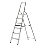 Ahla+® Aluminium Step Ladder for Home - Anti-Slip Foldable Ladder for Home, Kitchen, Garden, Office | Lightweight, Portable Folding Ladder with Grip