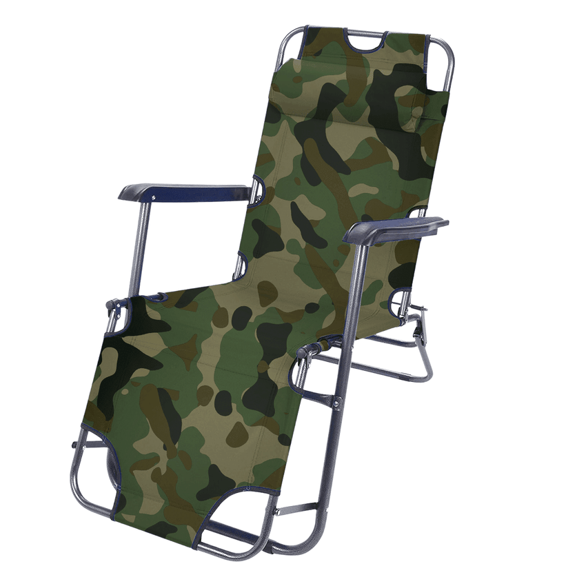Egardenkart Reclinable Camping Chair, Folding Camping Chairs for Adults with Armrests, Lightweight Portable for Beach, Perfect for Caravan trips, BBQs, Garden, Picnic
