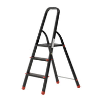 Ahla+® Aluminium Step Ladder for Home - Anti-Slip Foldable Ladder for Home, Kitchen, Garden, Office | Lightweight, Portable Folding Ladder with Grip