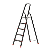 Ahla+® Aluminium Step Ladder for Home - Anti-Slip Foldable Ladder for Home, Kitchen, Garden, Office | Lightweight, Portable Folding Ladder with Grip