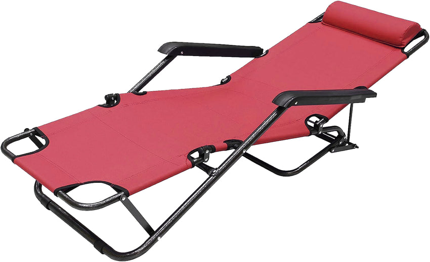 Egardenkart Reclinable Camping Chair, Folding Camping Chairs for Adults with Armrests, Lightweight Portable for Beach, Perfect for Caravan trips, BBQs, Garden, Picnic