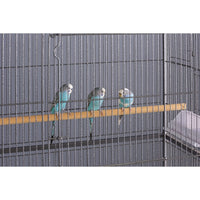 Egardenkart 132cm Wrought Iron Standing Large Flight King Bird Cage for Small Birds