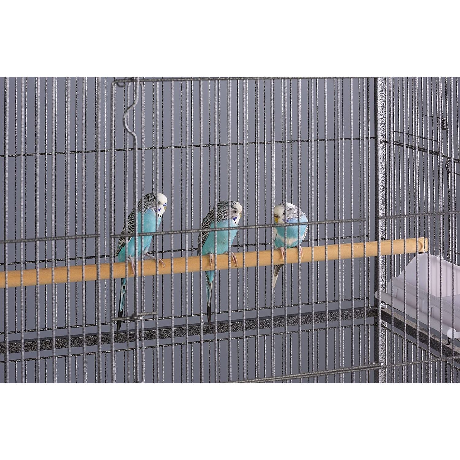 Large Bird Cage Flight Cage Wrought Iron for Cockatiels African Grey Quaker Amazon Sun Parakeets Green Cheek Conures Bird Cage.