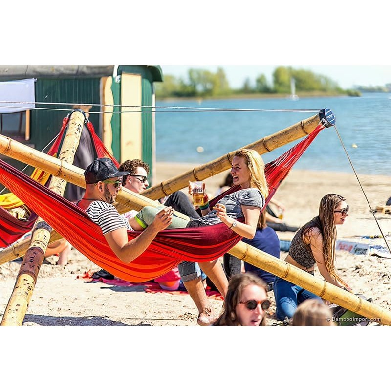Natural Bamboo Pole 3–4 Diameter